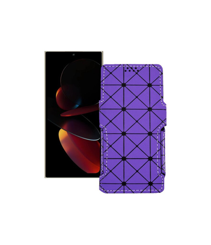 Чохол-книжка з екошкіри для телефону Oukitel C61