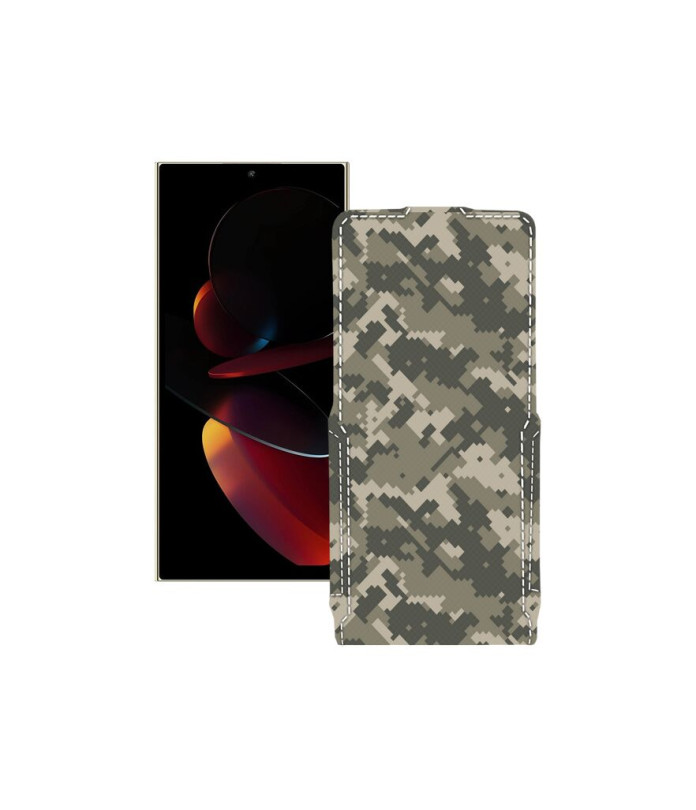 Чохол-флип з екошкіри для телефону Oukitel C61
