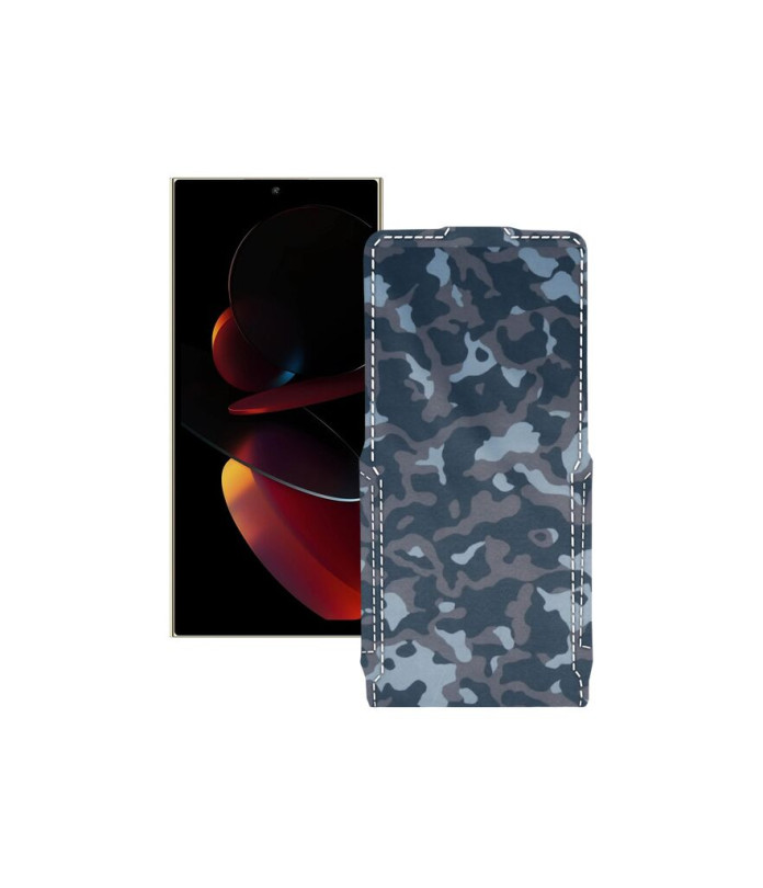 Чохол-флип з екошкіри для телефону Oukitel C61