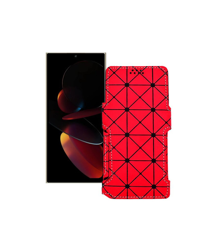 Чохол-книжка з екошкіри для телефону Oukitel C61