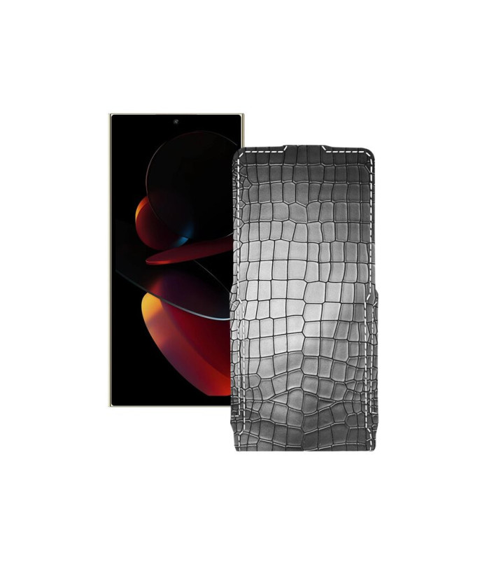 Чохол-флип з екошкіри для телефону Oukitel C61