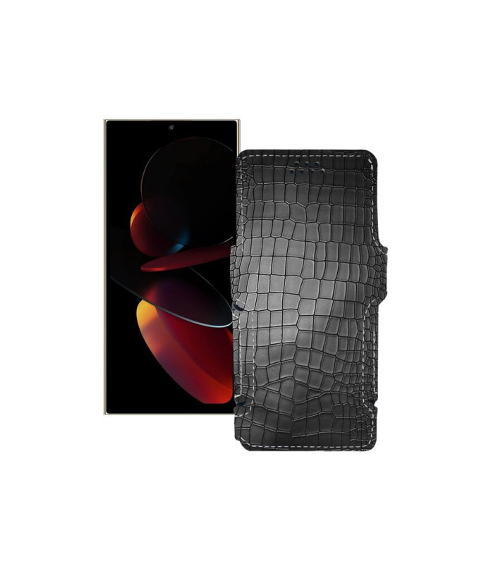 Чохол-книжка з екошкіри для телефону Oukitel C61
