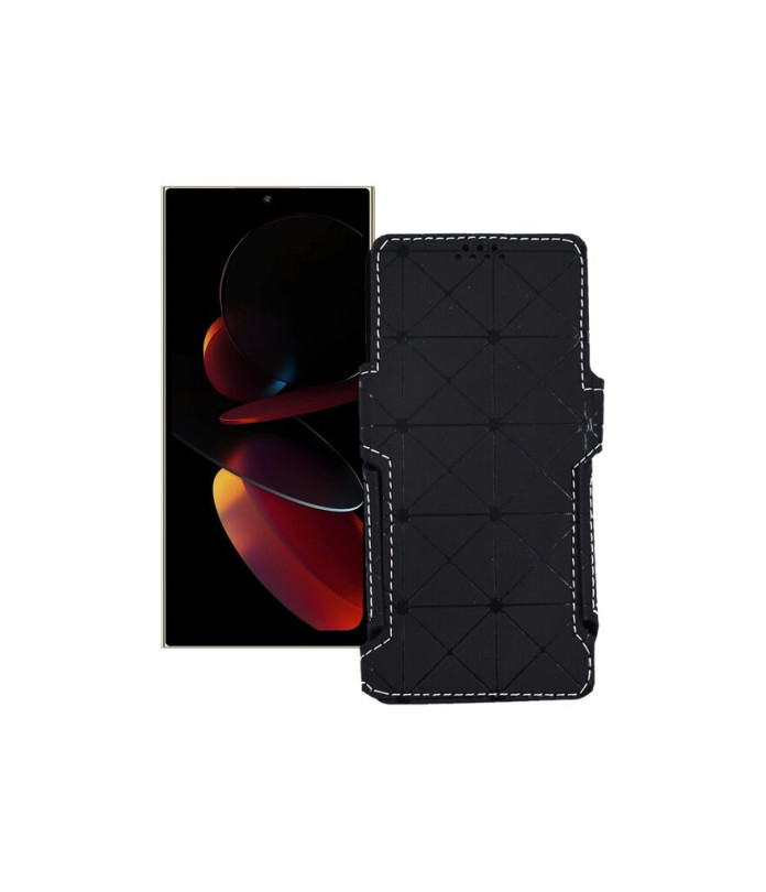 Чохол-книжка з екошкіри для телефону Oukitel C61