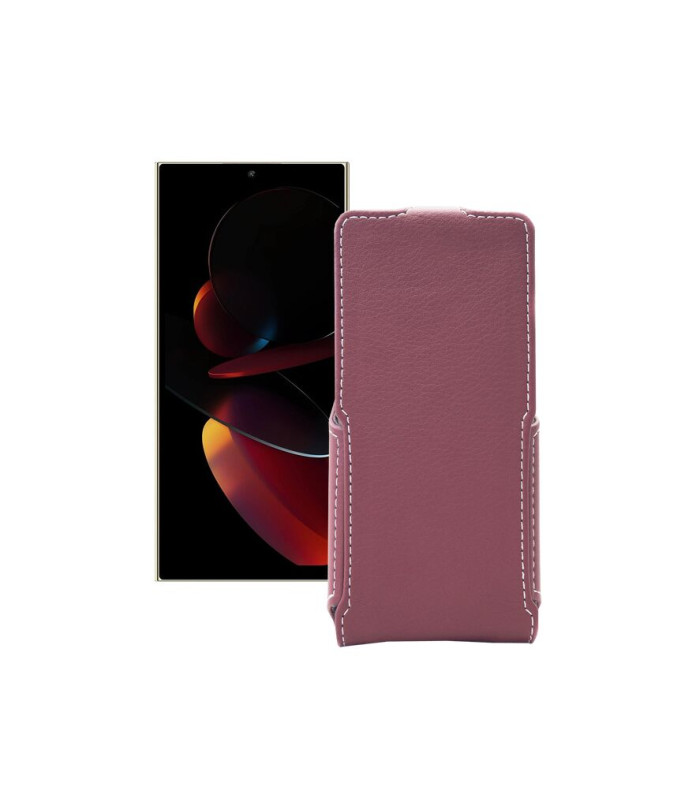 Чохол-флип з екошкіри для телефону Oukitel C61