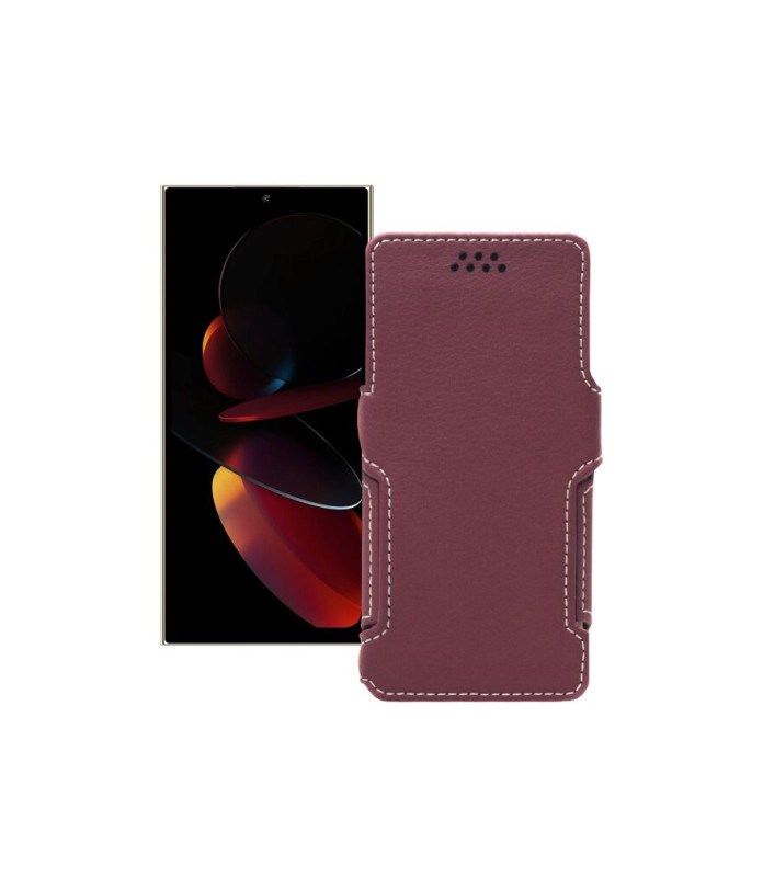 Чохол-книжка з екошкіри для телефону Oukitel C61