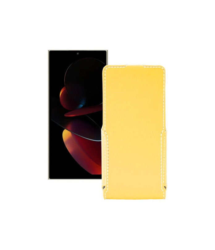Чохол-флип з екошкіри для телефону Oukitel C61