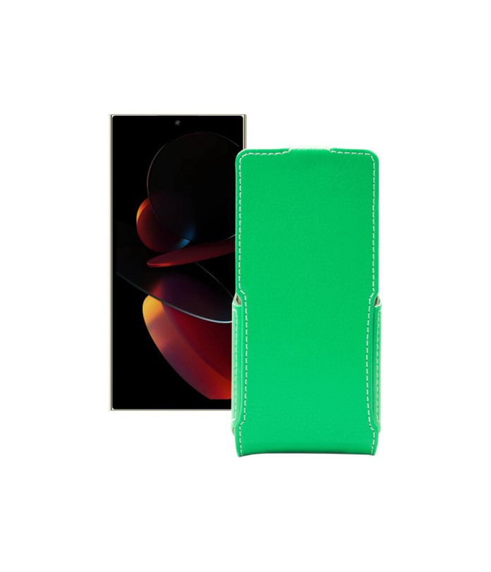 Чохол-флип з екошкіри для телефону Oukitel C61