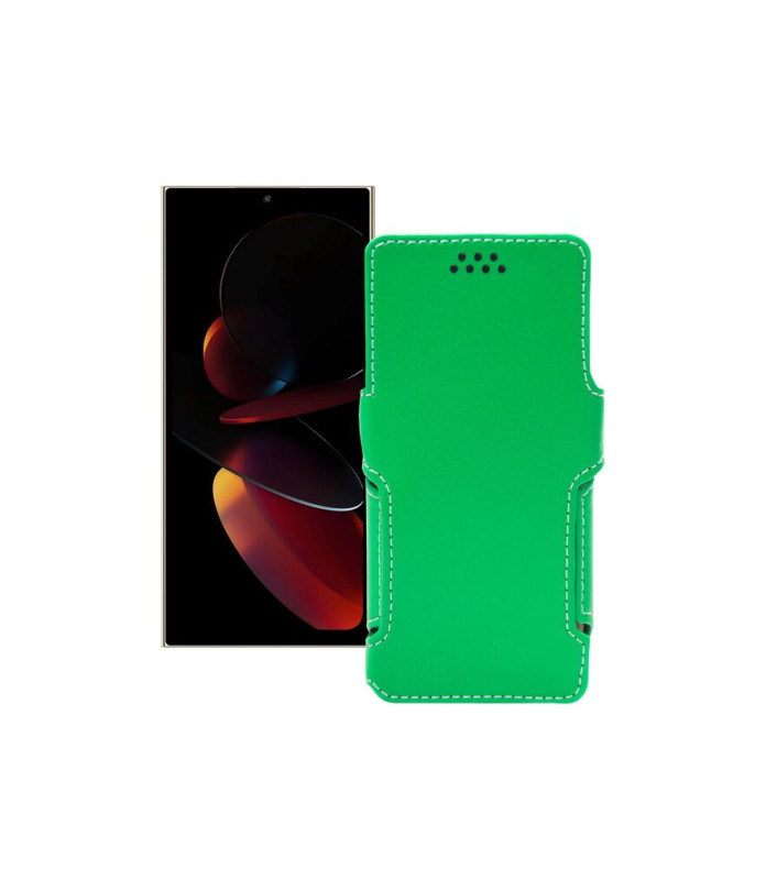 Чохол-книжка з екошкіри для телефону Oukitel C61