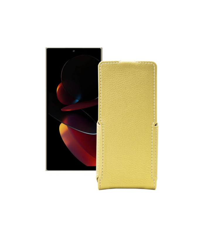 Чохол-флип з екошкіри для телефону Oukitel C61