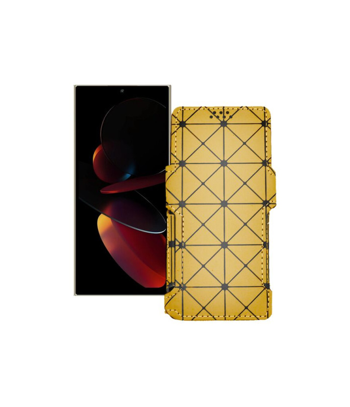 Чохол-книжка з екошкіри для телефону Oukitel C61