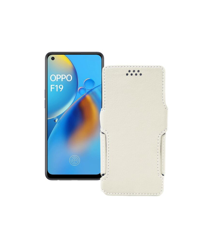 Чохол-книжка з екошкіри для телефону OPPO F19