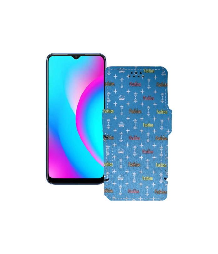 Чохол-книжка з екошкіри для телефону Realme C15