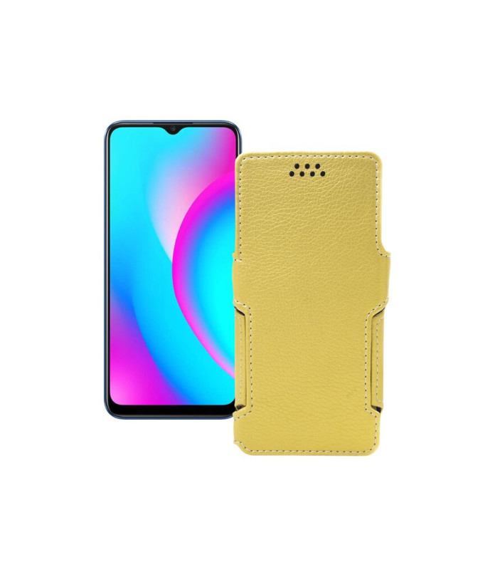 Чохол-книжка з екошкіри для телефону Realme C15