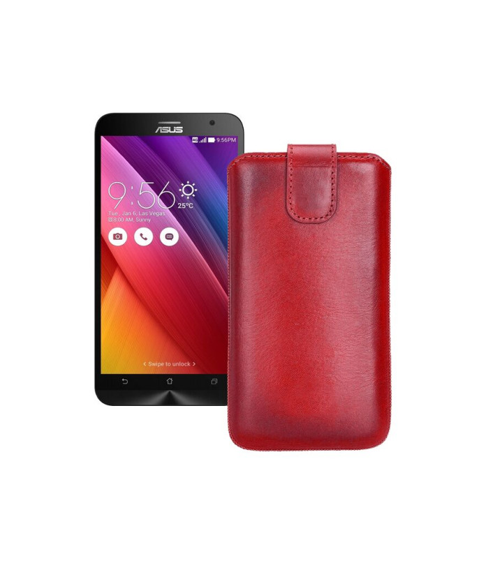 Витяжка з екошкіри для телефону Asus ZenFone 2 ZE551ML (00AD)