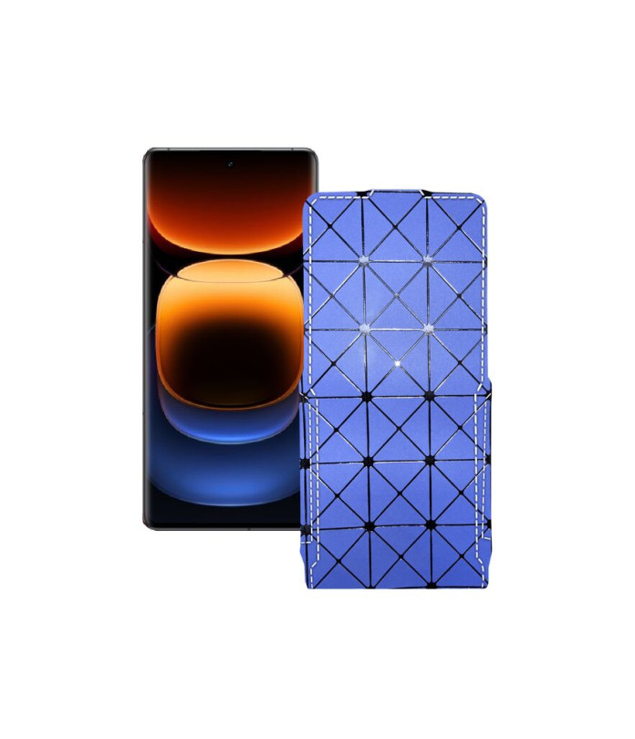 Чохол-флип з екошкіри для телефону Vivo IQOO 12 Pro 5G
