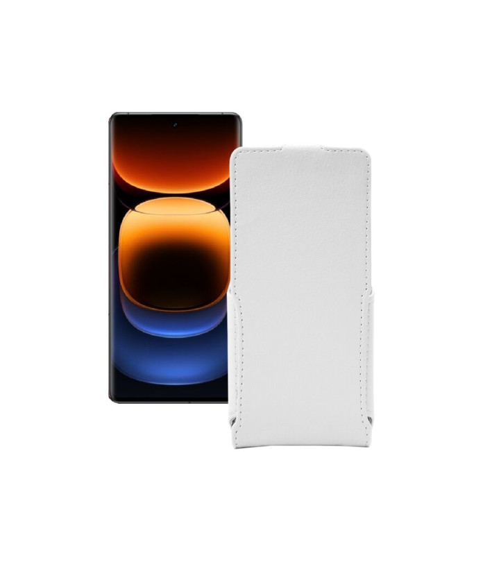 Чохол-флип з екошкіри для телефону Vivo IQOO 12 Pro 5G