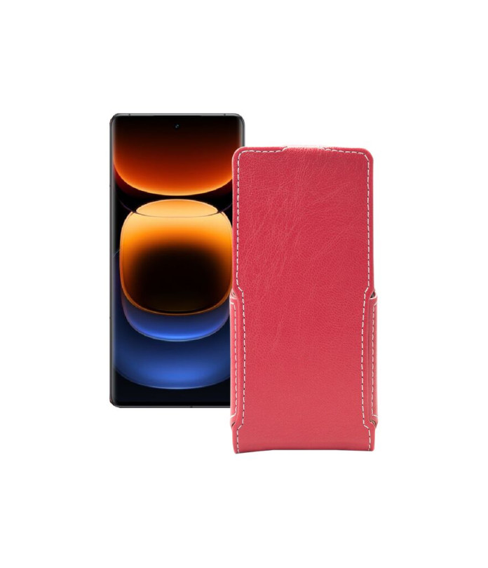 Чохол-флип з екошкіри для телефону Vivo IQOO 12 Pro 5G