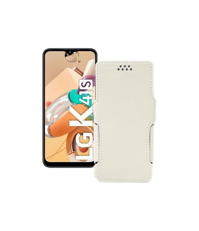 Чохол-книжка з екошкіри для телефону LG K41s