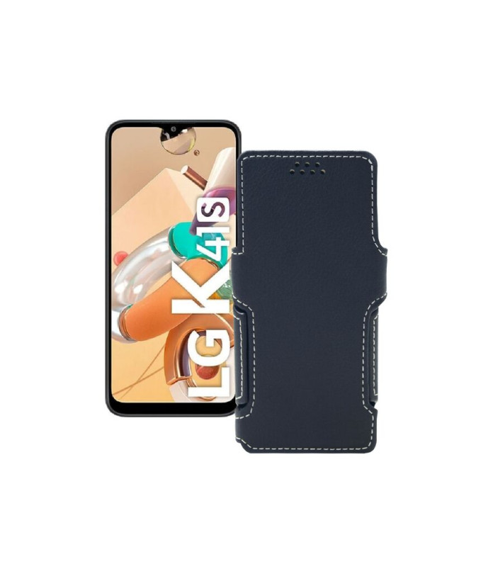 Чохол-книжка з екошкіри для телефону LG K41s