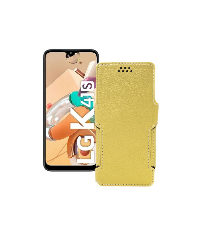 Чохол-книжка з екошкіри для телефону LG K41s