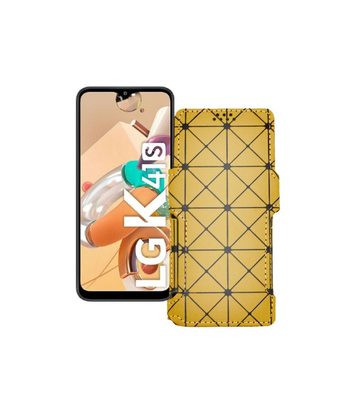 Чохол-книжка з екошкіри для телефону LG K41s