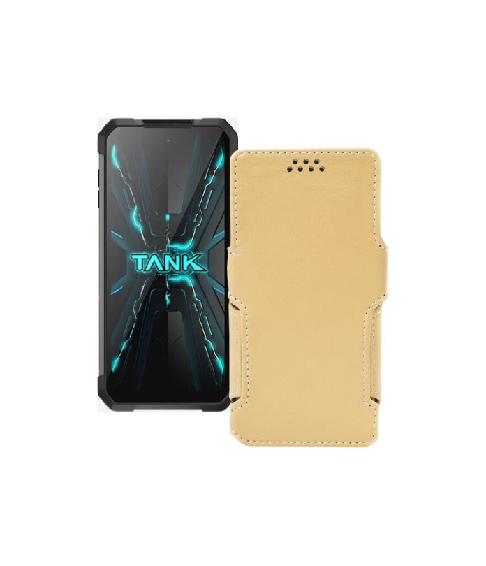 Чохол-книжка з екошкіри для телефону Unihertz Tank 2 Pro
