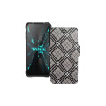 Чохол-книжка з екошкіри для телефону Unihertz Tank 2 Pro