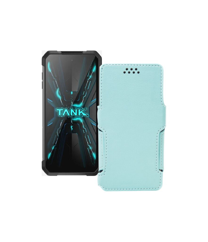 Чохол-книжка з екошкіри для телефону Unihertz Tank 2 Pro