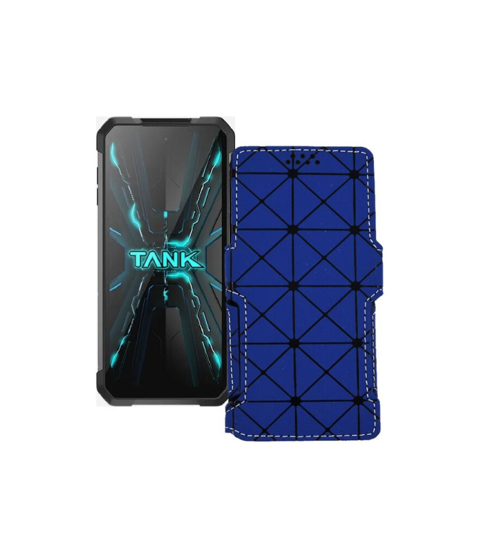 Чохол-книжка з екошкіри для телефону Unihertz Tank 2 Pro