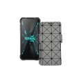Чохол-книжка з екошкіри для телефону Unihertz Tank 2 Pro
