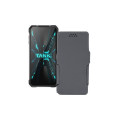Чохол-книжка з екошкіри для телефону Unihertz Tank 2 Pro
