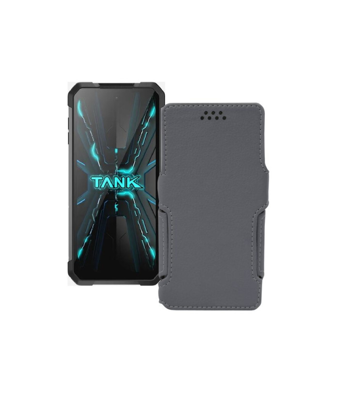 Чохол-книжка з екошкіри для телефону Unihertz Tank 2 Pro
