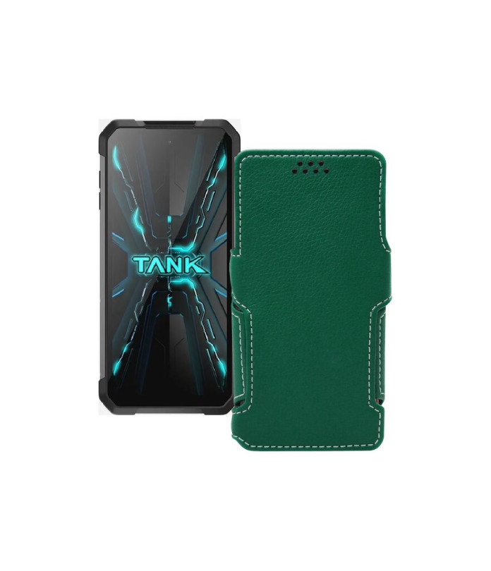 Чохол-книжка з екошкіри для телефону Unihertz Tank 2 Pro