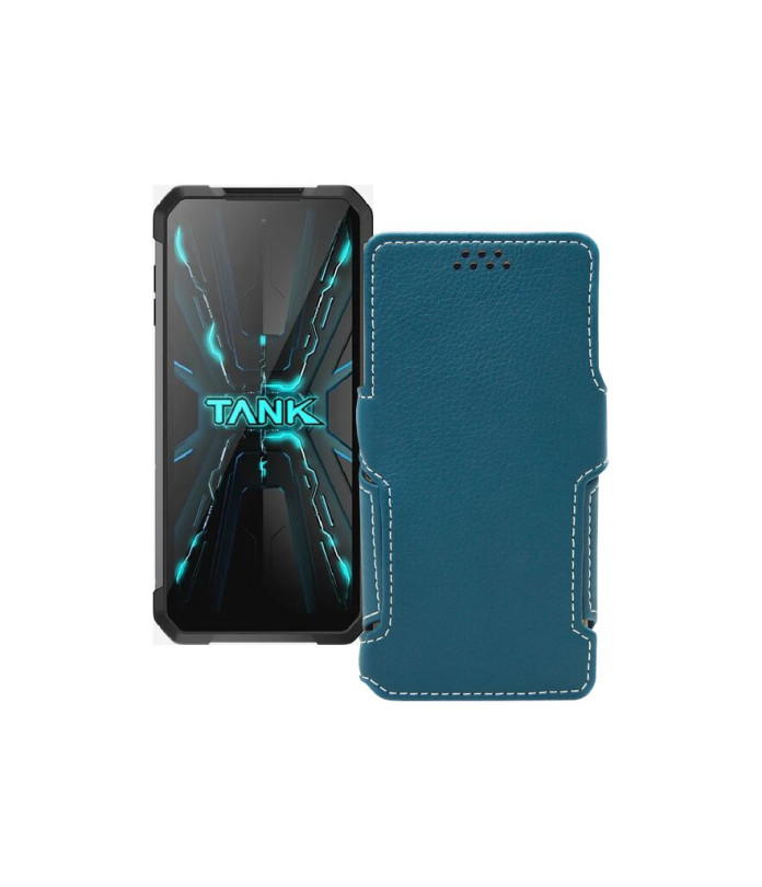 Чохол-книжка з екошкіри для телефону Unihertz Tank 2 Pro