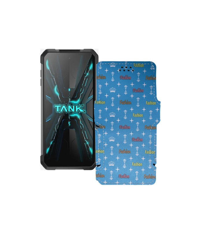 Чохол-книжка з екошкіри для телефону Unihertz Tank 2 Pro