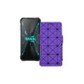 Чохол-книжка з екошкіри для телефону Unihertz Tank 2 Pro
