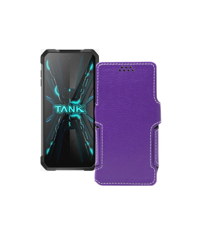 Чохол-книжка з екошкіри для телефону Unihertz Tank 2 Pro