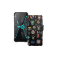 Чохол-книжка з екошкіри для телефону Unihertz Tank 2 Pro
