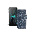 Чохол-книжка з екошкіри для телефону Unihertz Tank 2 Pro