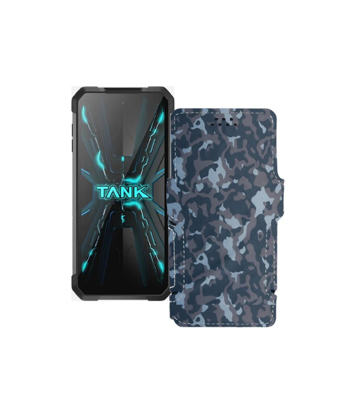 Чохол-книжка з екошкіри для телефону Unihertz Tank 2 Pro