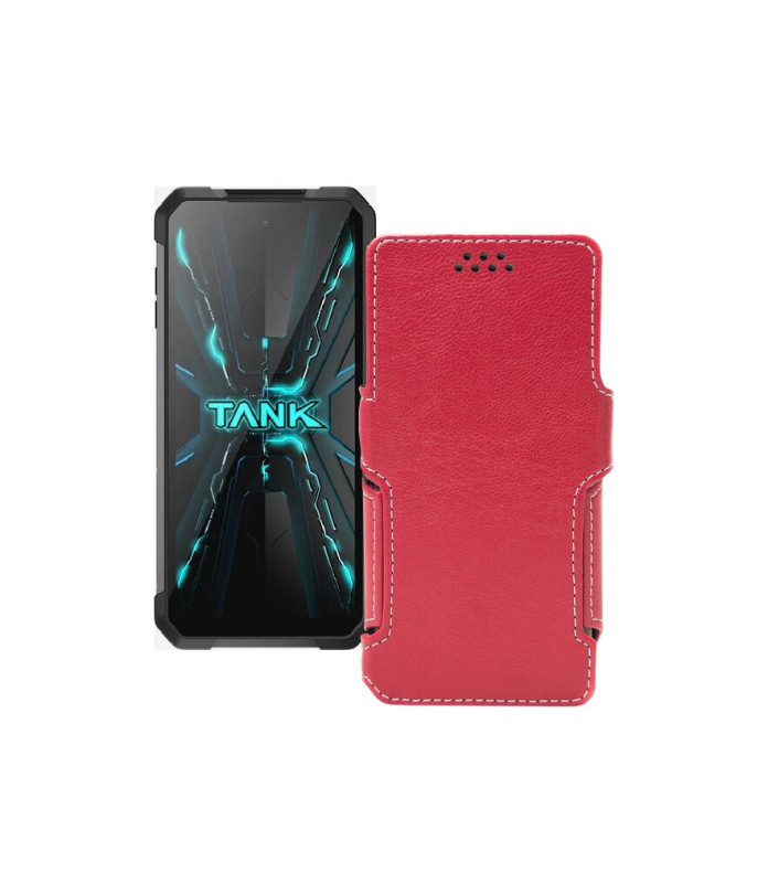 Чохол-книжка з екошкіри для телефону Unihertz Tank 2 Pro
