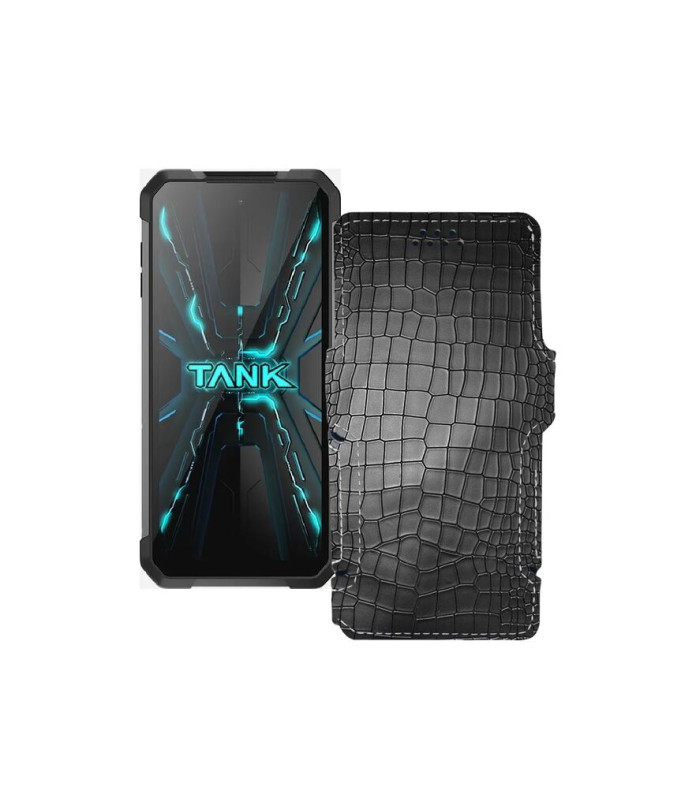 Чохол-книжка з екошкіри для телефону Unihertz Tank 2 Pro