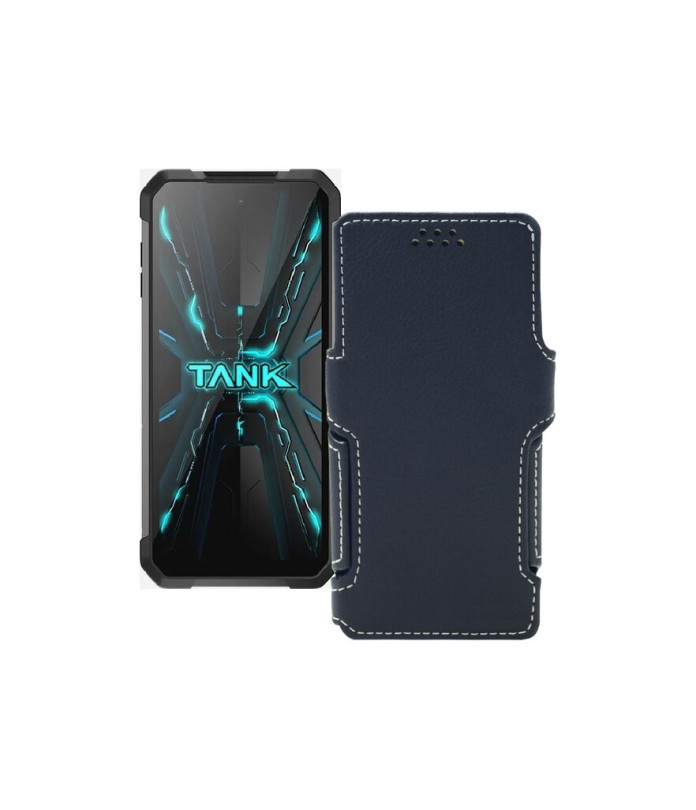 Чохол-книжка з екошкіри для телефону Unihertz Tank 2 Pro