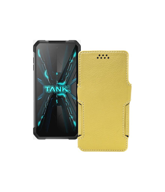 Чохол-книжка з екошкіри для телефону Unihertz Tank 2 Pro