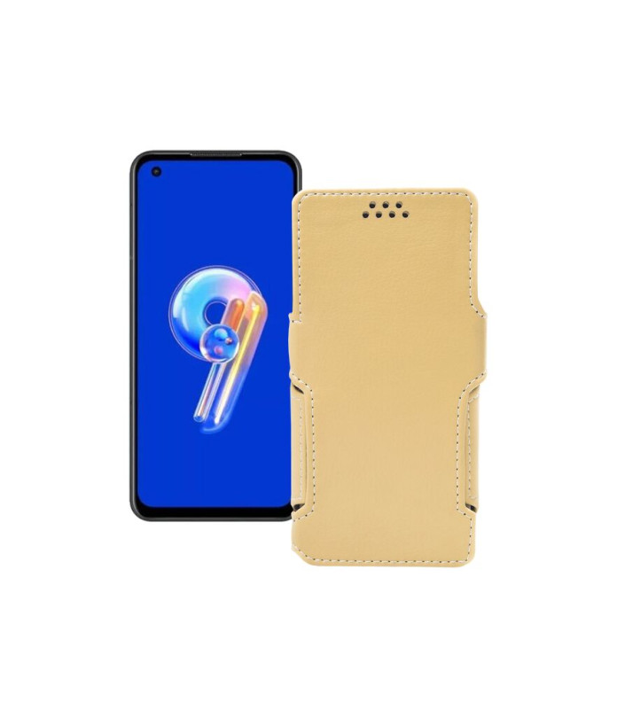 Чохол-книжка з екошкіри для телефону Asus Zenfone 9