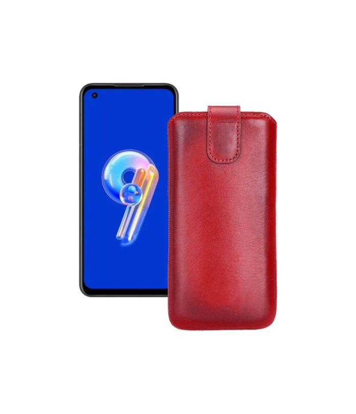 Витяжка з екошкіри для телефону Asus Zenfone 9