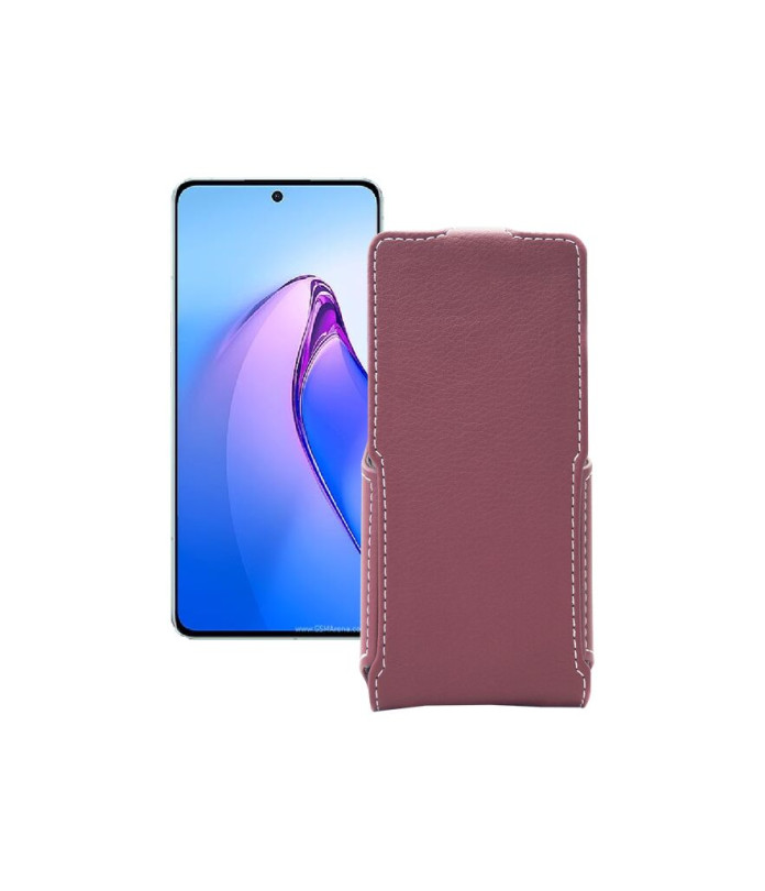 Чохол-флип з екошкіри для телефону OPPO Reno 8 Pro Plus