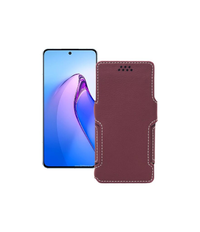 Чохол-книжка з екошкіри для телефону OPPO Reno 8 Pro Plus