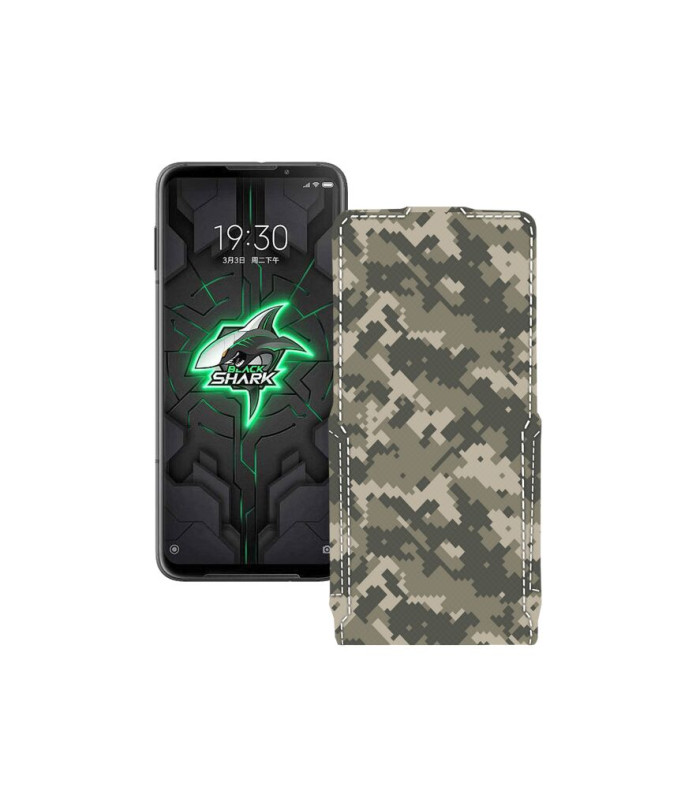 Чохол-флип з екошкіри для телефону Xiaomi Black Shark 3