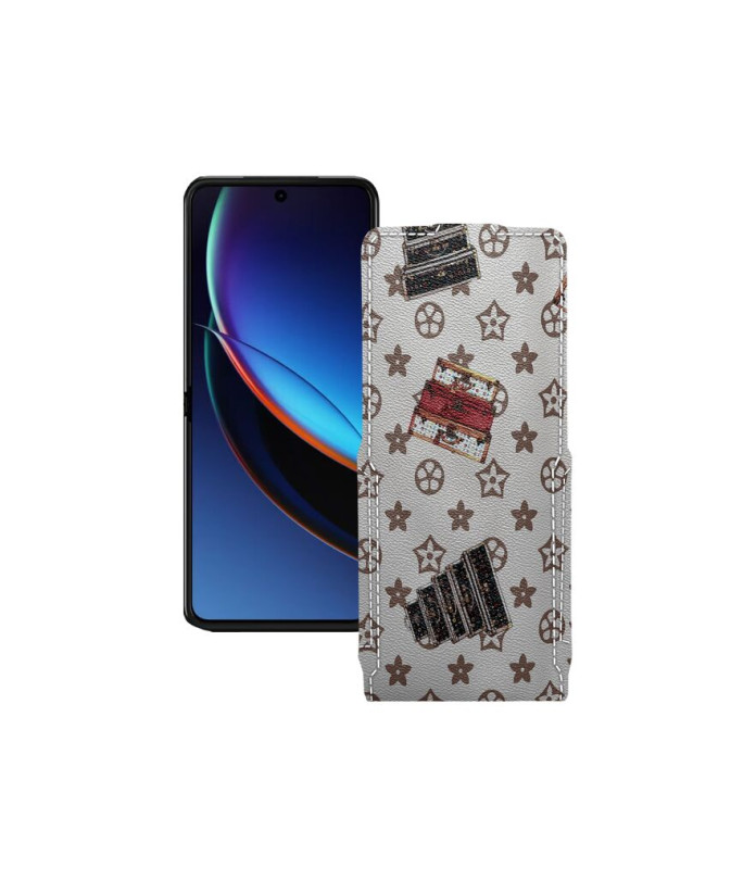 Чохол-флип з екошкіри для телефону Motorola Razr Plus 2023